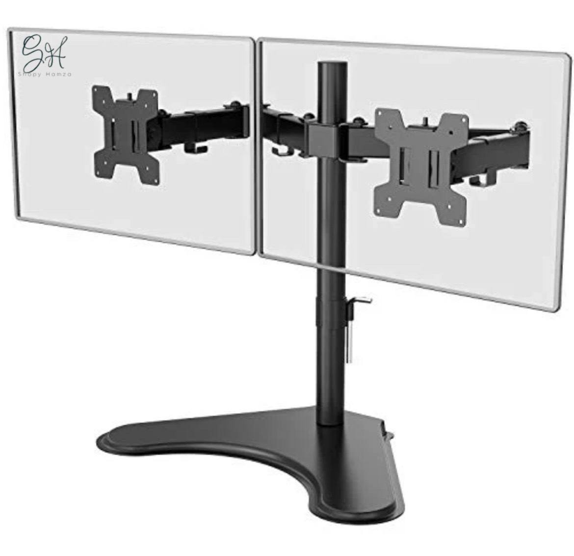 SUPPORT DOUBLE ECRANS BUREAU 15'-30'